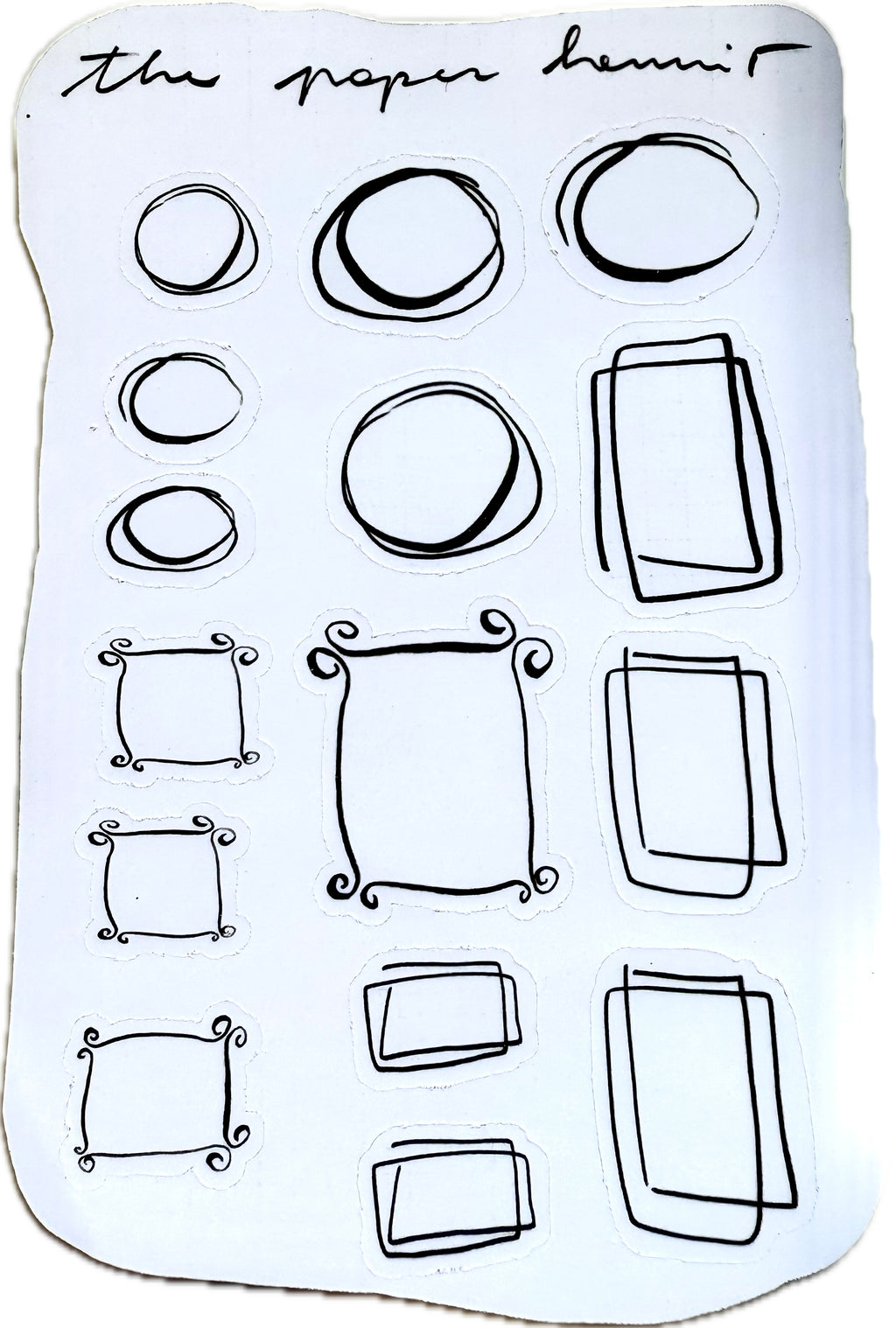 whimsical boxes - from marker doodles