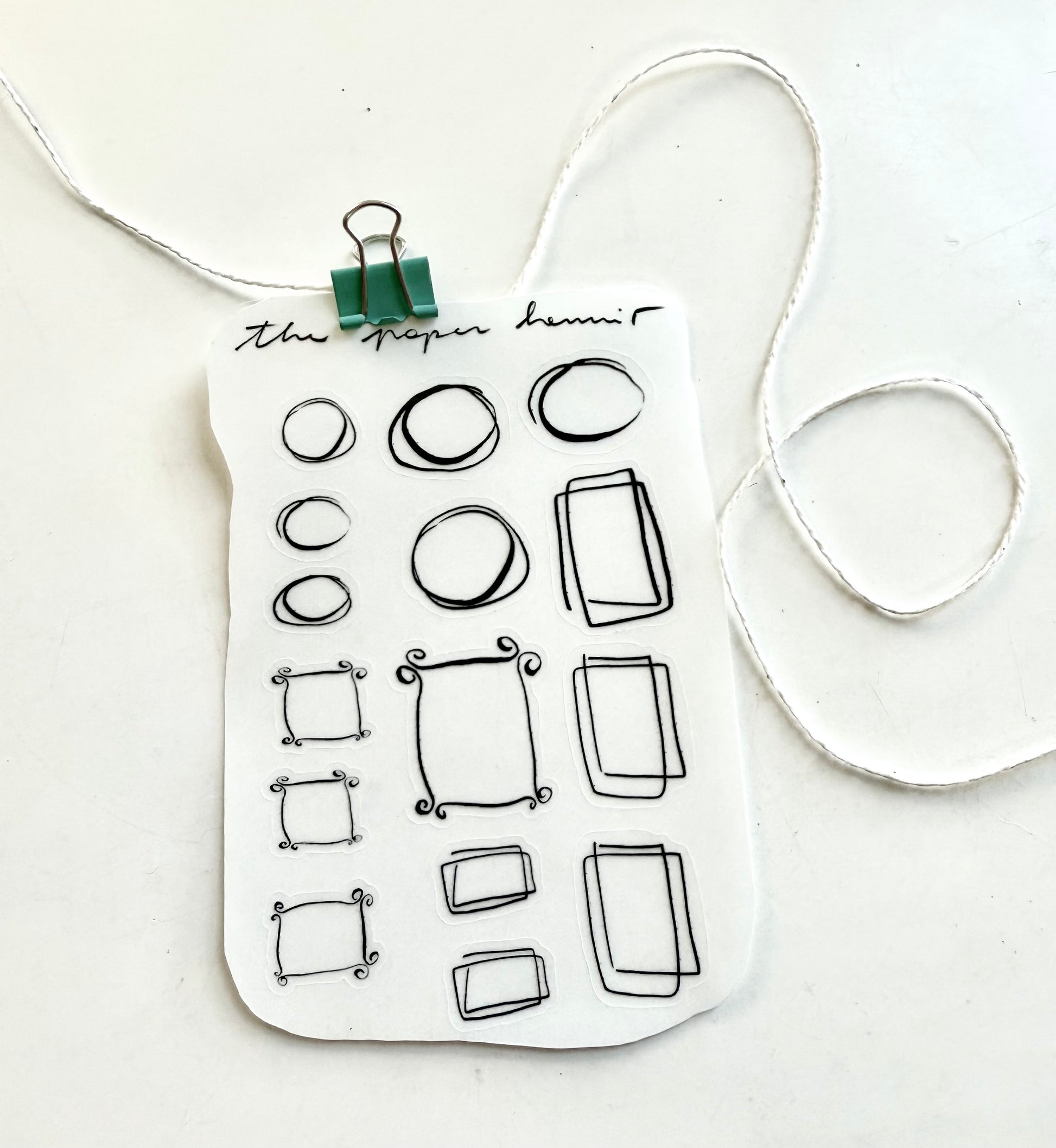 whimsical boxes - from marker doodles