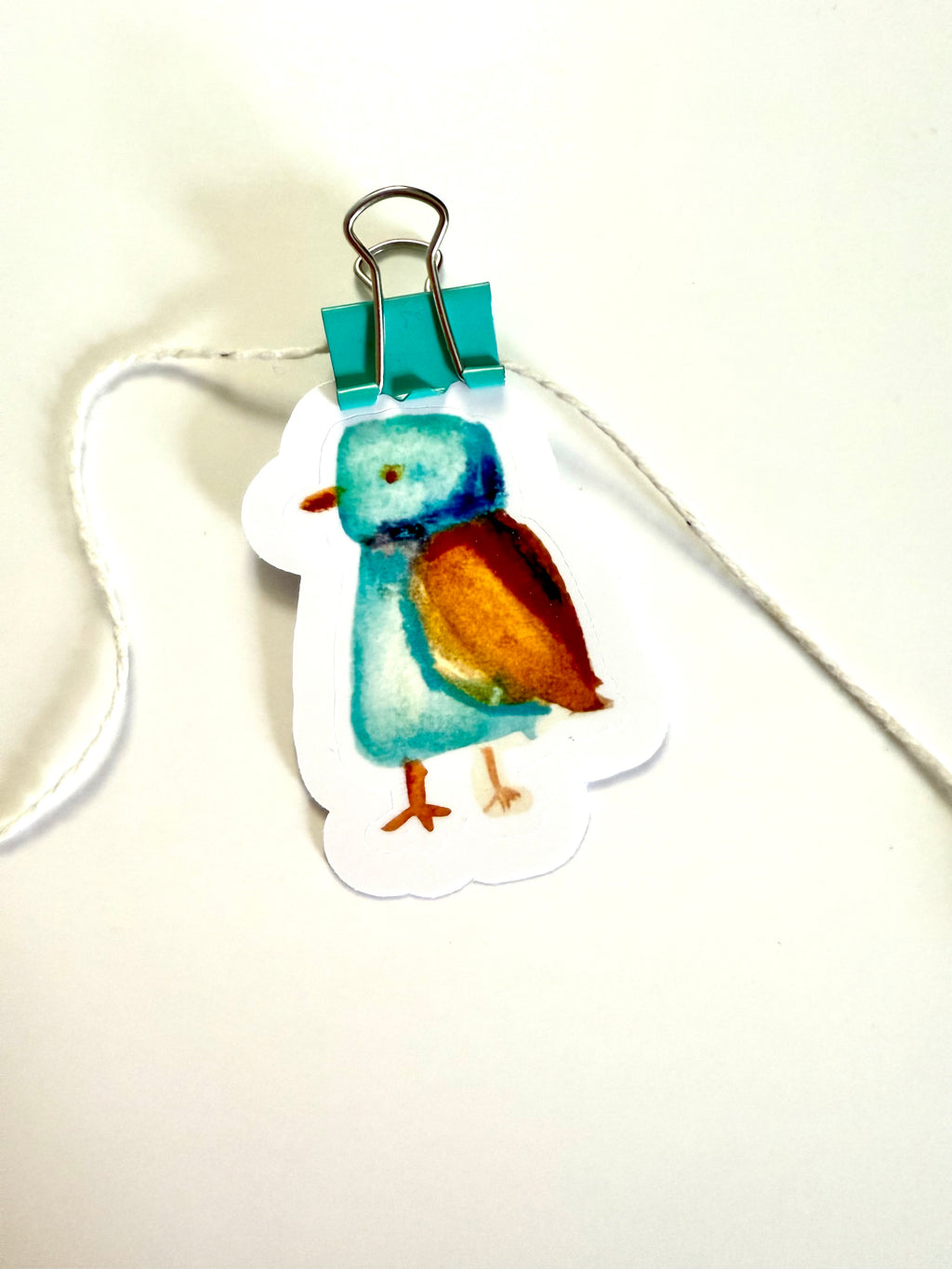 pack of crayon birds - from mixed media sketches