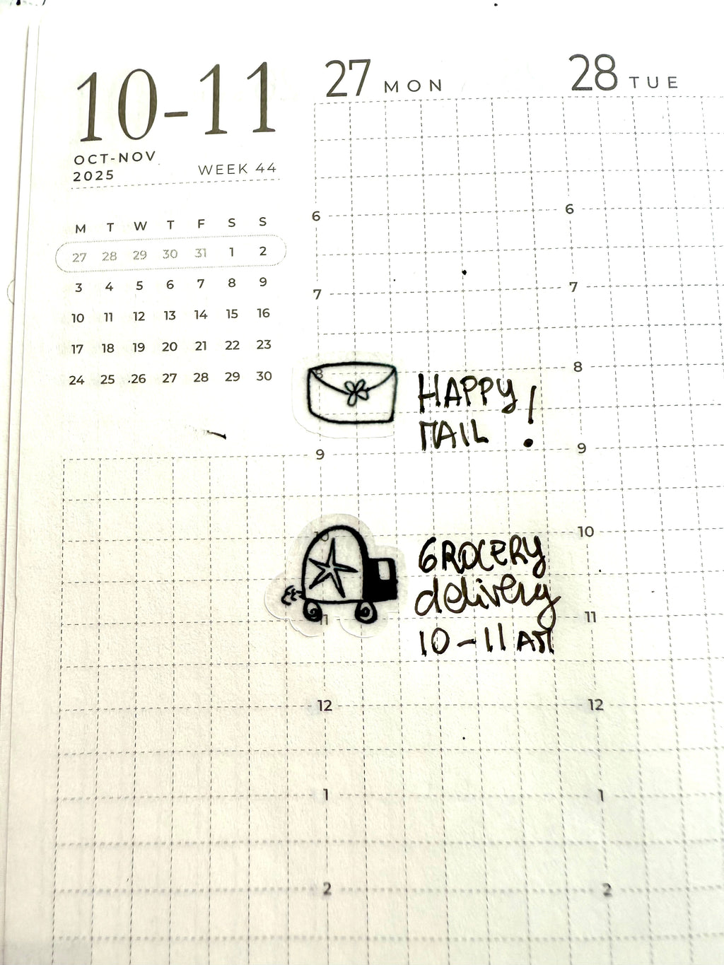 Delivery trucks - from marker doodles