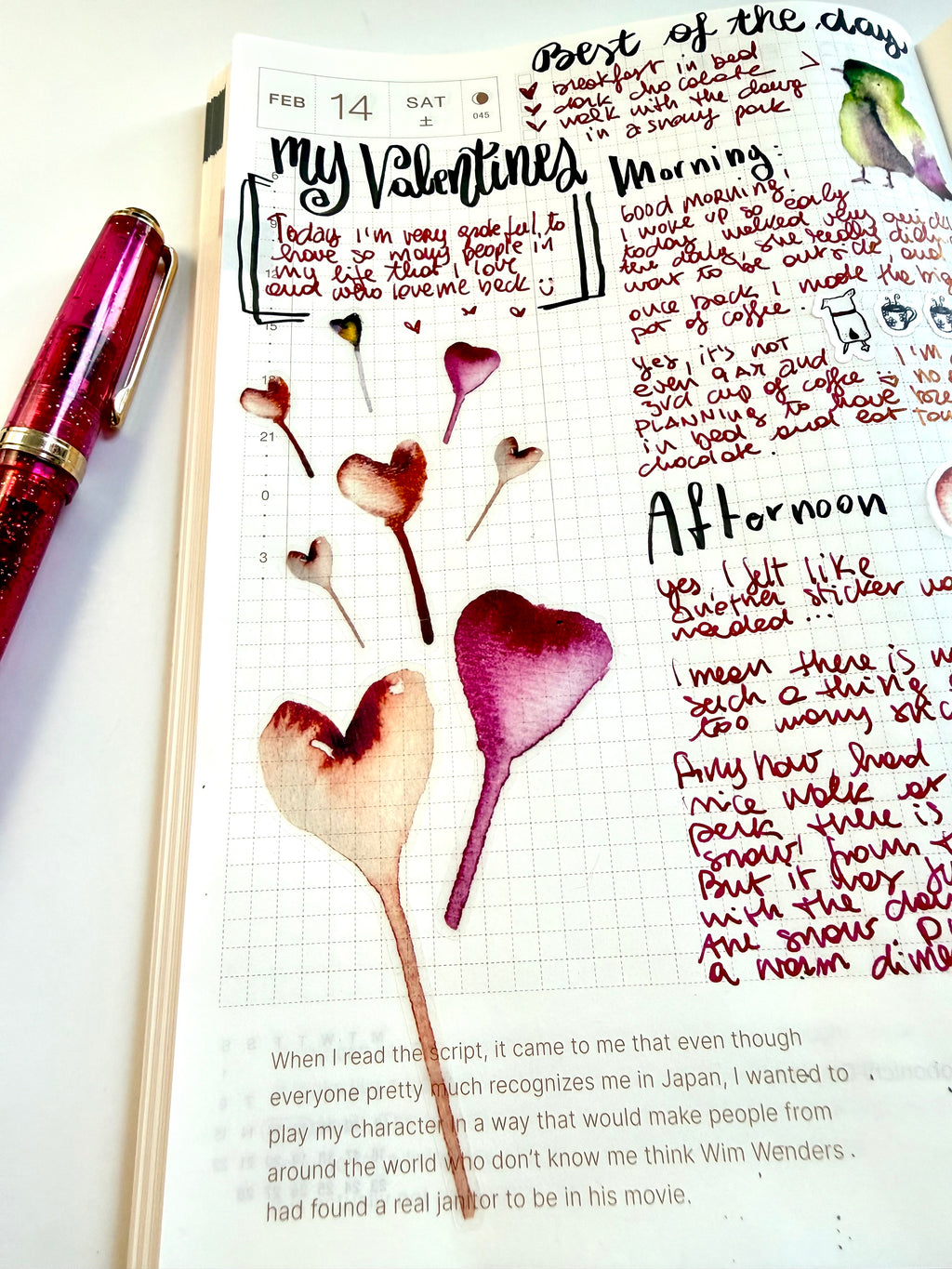 Hearts balloons - from watercolor sketch - pack of 16