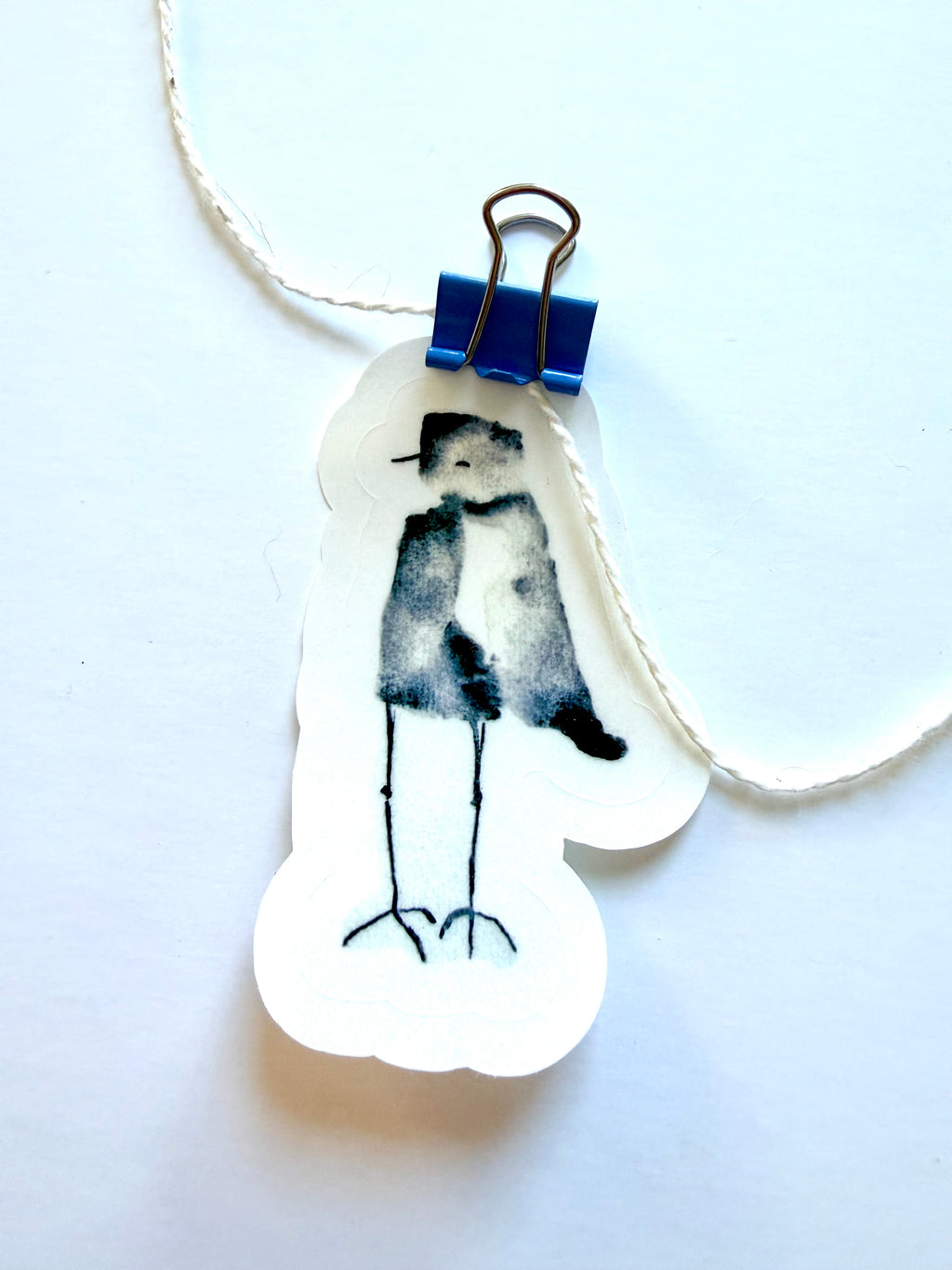 Black and White trio - from monochromatic watercolor sketches