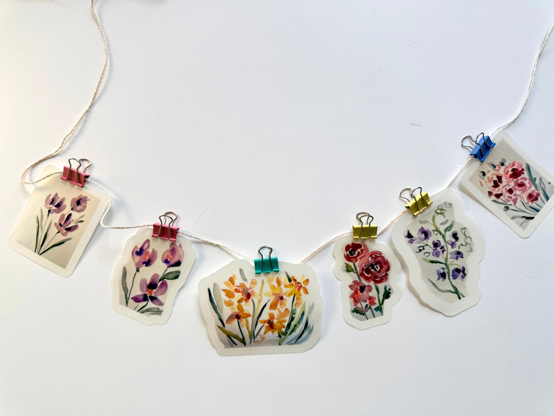 Can't wait for spring flower pack - from watercolor sketches