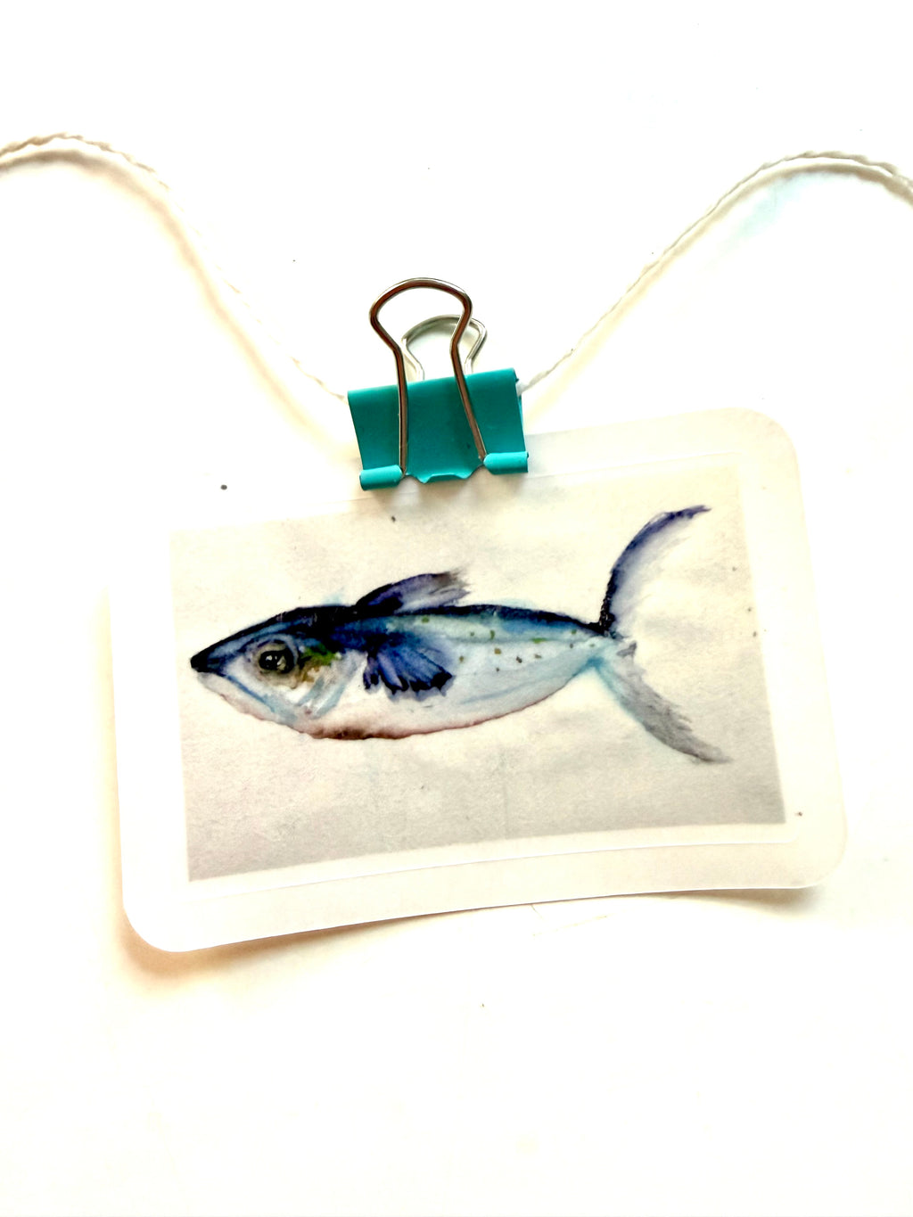 just a fish - from a watercolor sketch