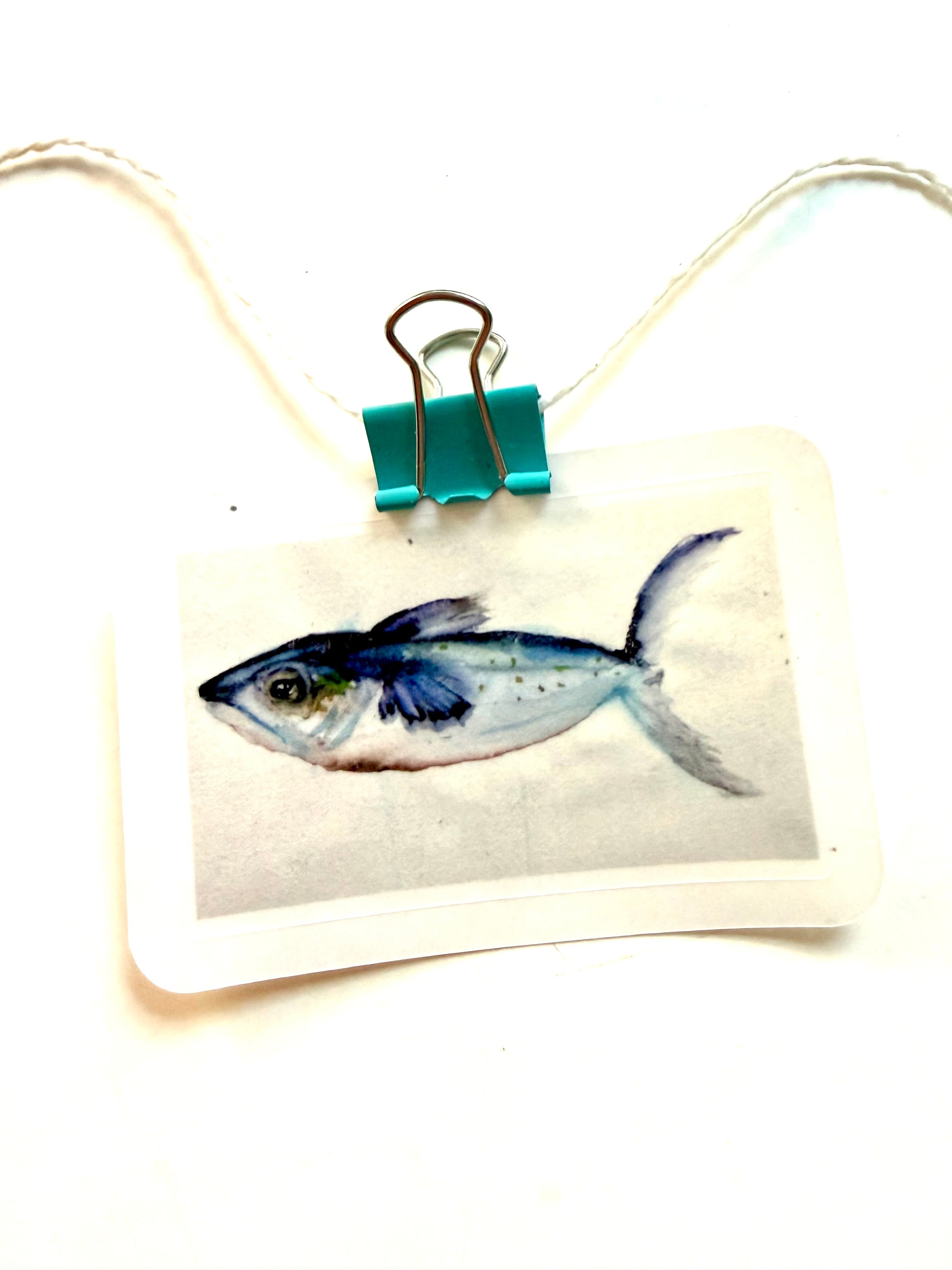 just a fish - from a watercolor sketch