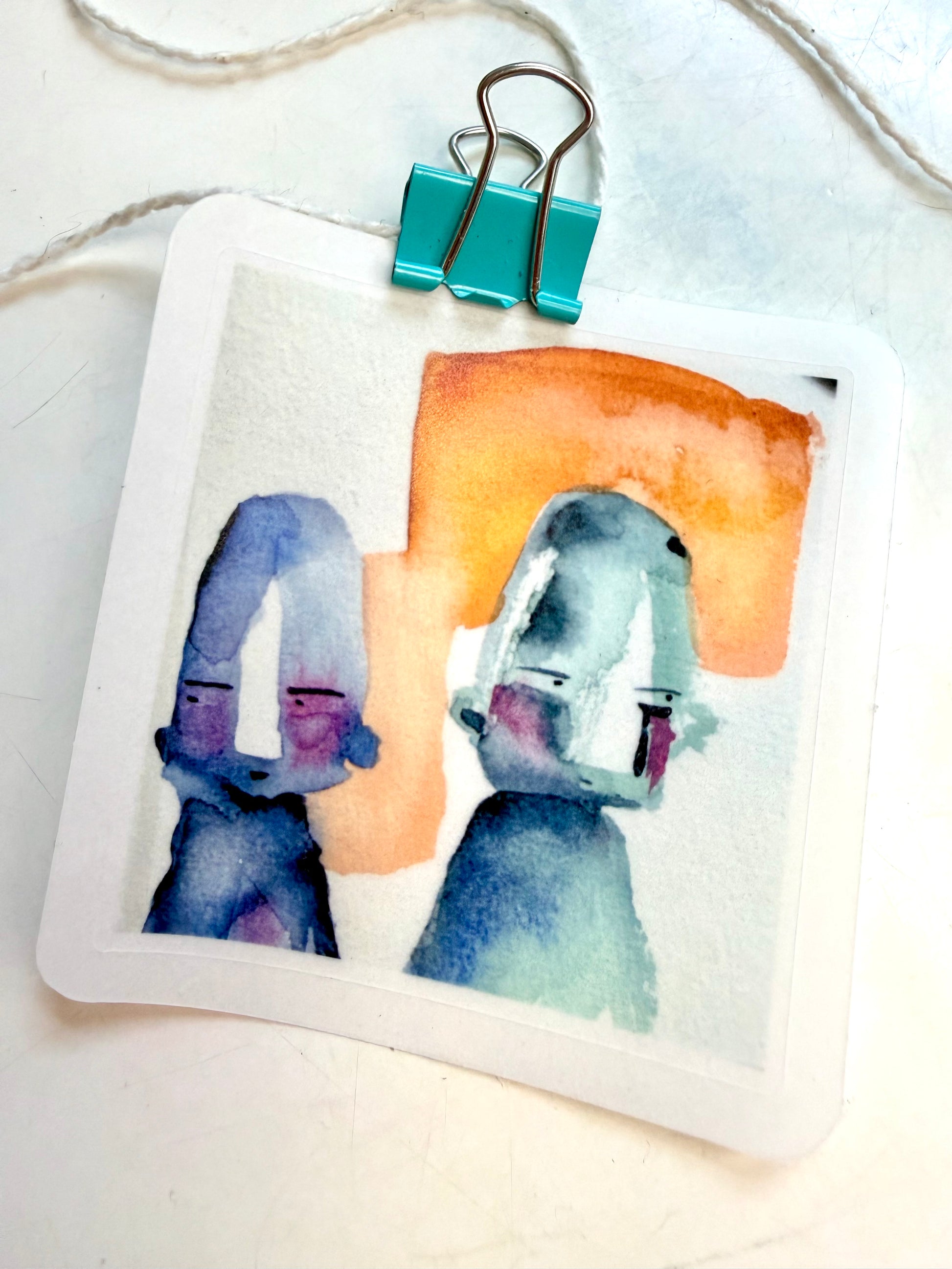 some frankies - from watercolor sketches